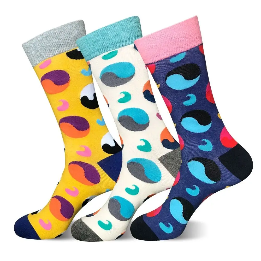 Custom Big Size Eu40-47 Men's Cotton Long Colorful Jacquard meias Factory Wholesale Man socks
Custom Big Size Eu40-47 Men's Cotton Long Colorful Jacquard meias Factory Wholesale Man socks