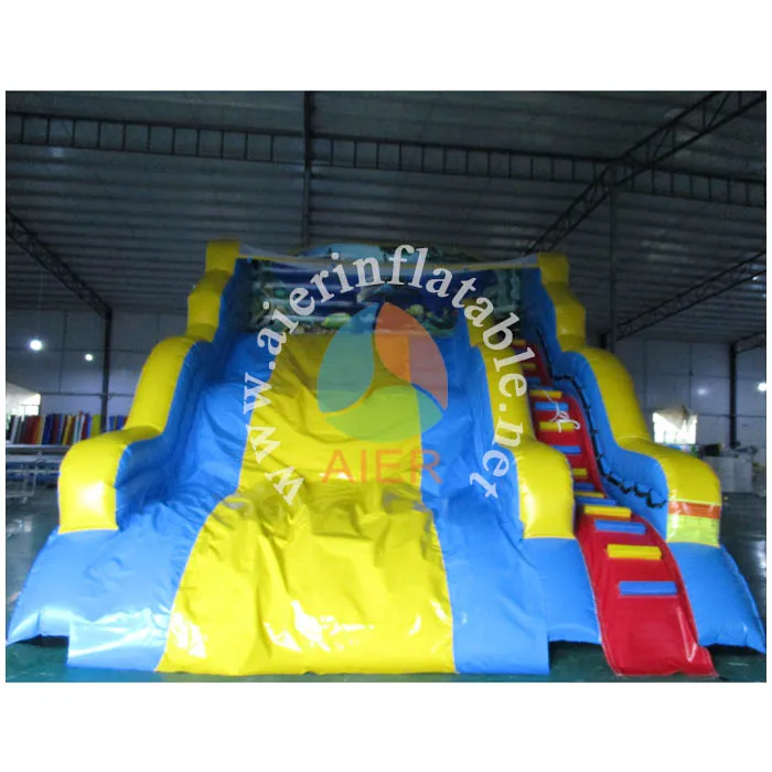 2017 Aier commercial Large Amusement Park Inflatable Water Slide for Sale