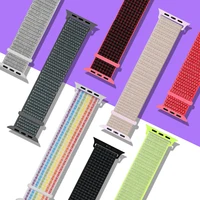 

39 colors New Arrival Multiple Colors Nylon Wrist Band Watch , Apple Watch Band Scrap 38/40/42/44mm All Series High Quality