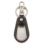 New Product Metal PU Leather Custom Key Chain Keychain