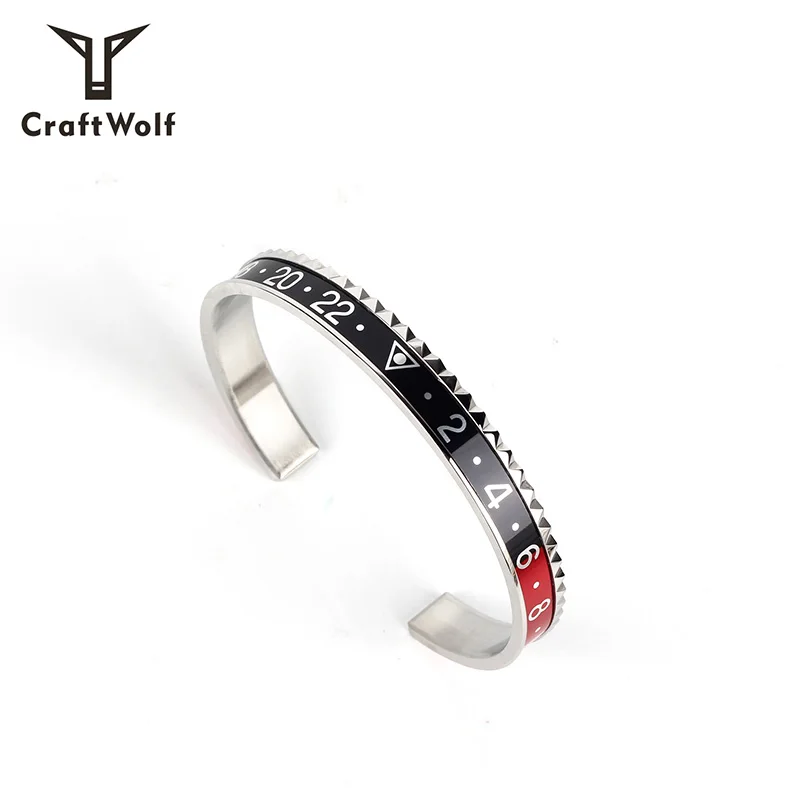 Craft Wolf 2019 New Arrivals Mens Women Stainless Steel Bracelet, Gold/black ,steel/red blue, steel/gray, steel/green, steel/black red
Craft Wolf 2019 New Arrivals Mens Women Stainless Steel Bracelet, Gold/black ,steel/red blue, steel/gray, steel/green, steel/black red