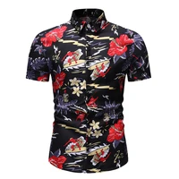 2019 summer Fashion Flower Print Polo Shirt Men Short Sleeve Polo Man Summer Casual 100 Cotton tee
2019 summer Fashion Flower Print Polo Shirt Men Short Sleeve Polo Man Summer Casual 100 Cotton tee