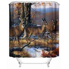 Chinese supplier 100% polyester shower curtain with digital print