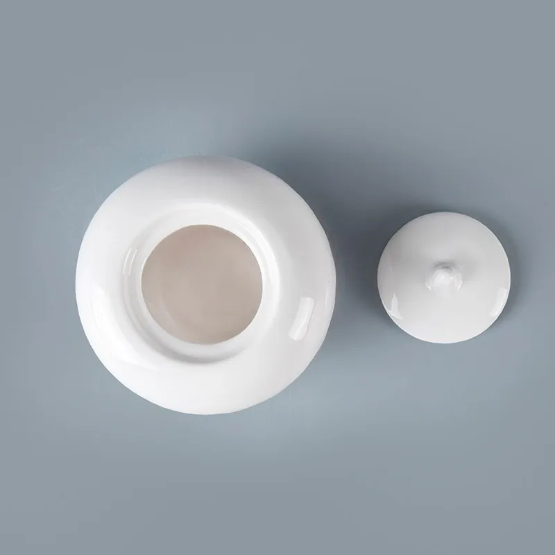 product-Wholesale ceramics tableware factory hot sale restaurant use dinner sets plain white porcela-1