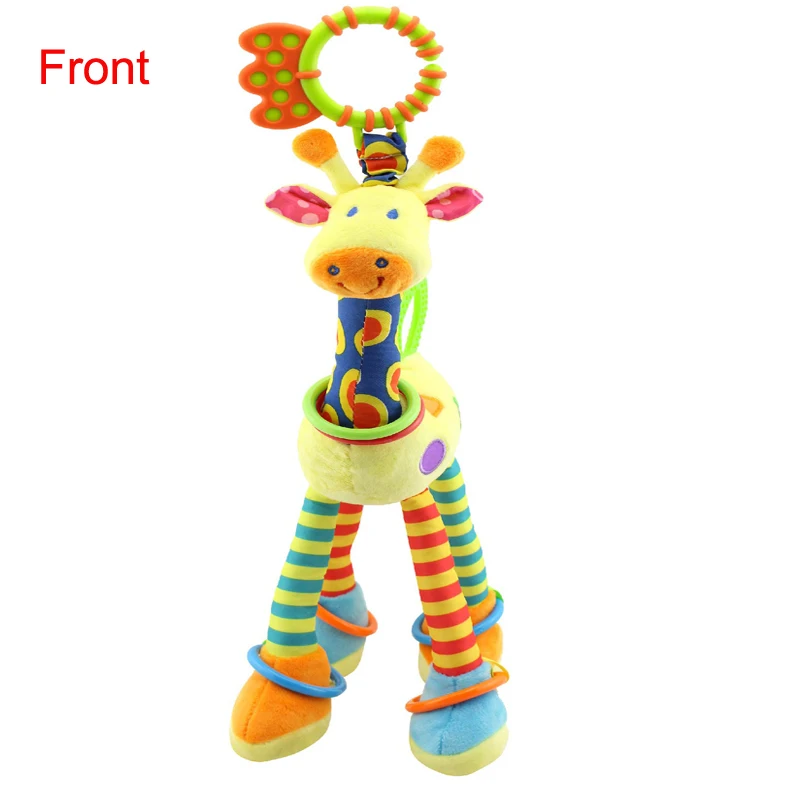 Plush Infant Baby Development Soft Giraffe Animal Handbells Rattles Handle Toys Hot Selling WIth Teether Baby Toy
Plush Infant Baby Development Soft Giraffe Animal Handbells Rattles Handle Toys Hot Selling WIth Teether Baby Toy