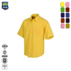 Wholesale Cheap Summer Manufacturer Working Uniform Short sleeve Men Shirt