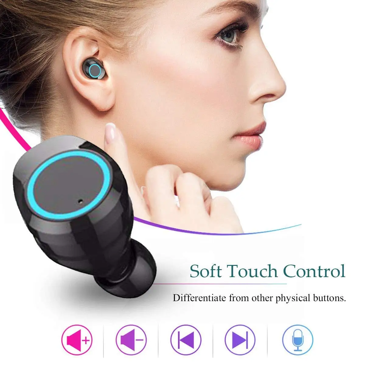 Tws X6 Wireless True Stereo Tws Wireless Version 5.0 Tws Earphone With Charging Case - ANKUX.COM
