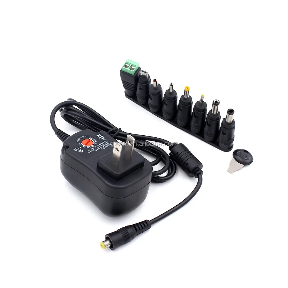 Reemplazo de 1000MA DC ajustable adaptador de corriente Universal - ANKUX.COM