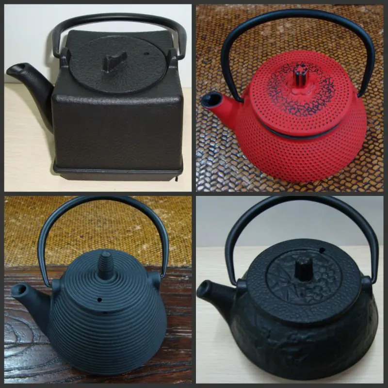 Antique Handmade Chinese National Red Wedding Cast Iron Teapot, View Antique Cast Iron Teapot