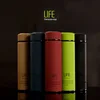 Mixer colorful OEM LOGO branded tea vacuum thermos stainless steel cup with infusion