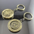 Custom Engraved Embossed Logo Floating Key Chain Metal
