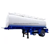 1Axle small fuel tank trailer/4 wheels oil tank semi trailer/tank trailer for fuel