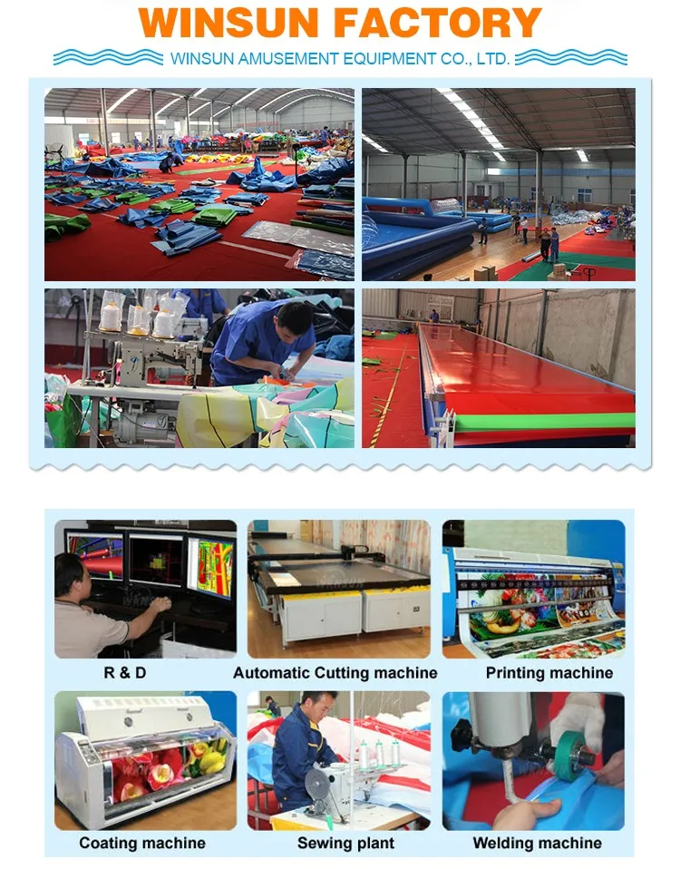 Zorb Ball Collision Course Track inflatable sports