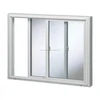 double/triple sliding bay window with pane design vinyl windows price, upvc window 2 sash panel