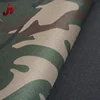 China products Best value pu coated 300*200D camouflage denim printing fabric