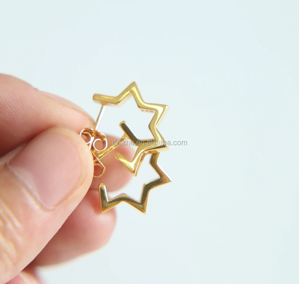 New Arrival Fashion jewelry 2021 polished shinny 925 sterling silver jewelry star earring
New Arrival Fashion jewelry 2021 polished shinny 925 sterling silver jewelry star earring