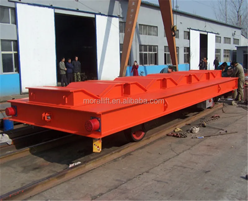 Electric Rail Flatbed Vehicles for Metallurgy Industry