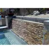 Slate Stone For Waterfall Wall Cladding Stone Tiles, Outdoor Wall Tile Stone*