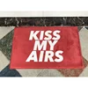 Wholesale Products China Custom Kiss My Airs 45*75cm Coral Fleece Floor Mat