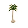 Tropical palm tree enamel lapel pin collar brooch pin badges