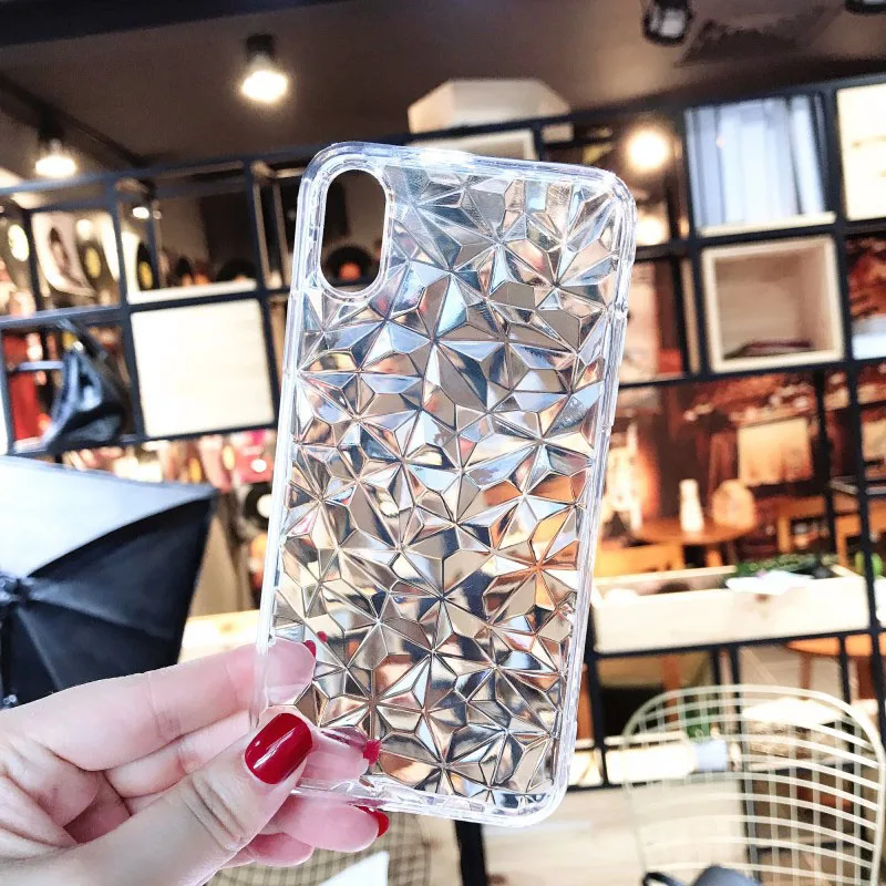 2019 new arrival 3d diamond phone case for iphone 6 6s x xs 8 cases clear tpu transparent cell phone cover for apple 7 8 plus, Clear;transparents 
2019 new arrival 3d diamond phone case for iphone 6 6s x xs 8 cases clear tpu transparent cell phone cover for apple 7 8 plus, Clear;transparents