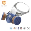 Electronics Advanced Construction Double Filter Half Face Gas Mask