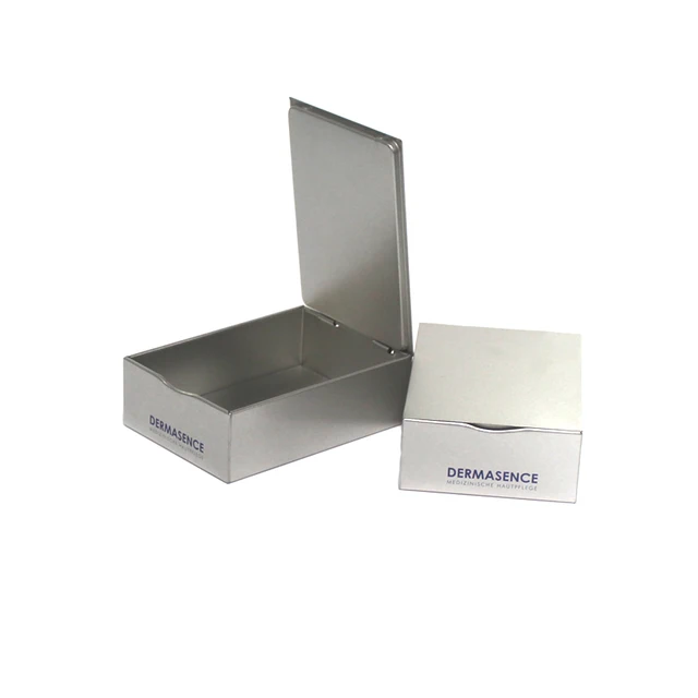 hot sale custom printed pocket small square gift tin box