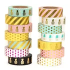 Hot Style Custom Printed Colorful Decorative Masking Tape Measuring Washi Tape