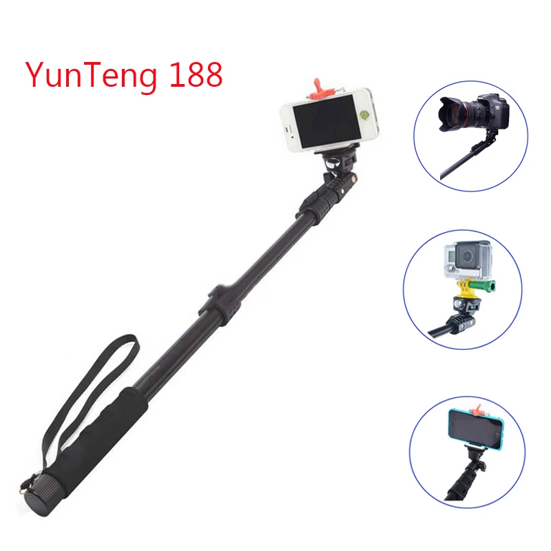 yunteng 188 go pro monopod yunteng selfie stick yunteng 188 go pro monopod yunteng selfie stick