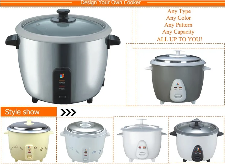 National electric cooker 1.8L 700W Electric 5kg rice cooker multi cooker 1L,1.5L,2.8L