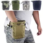 Military ipsc Molle Belt Tactical drawstring Magazine Dump Ammo Pouch Drop Utility Bag