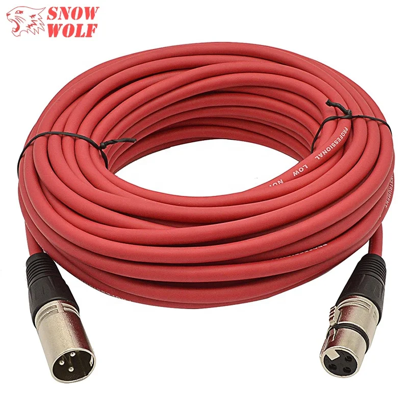 

High Quality XLR cable 1M 2M 3M 5M 10M 3pin XLR Male To Female Cable XLR Balance MIC Microphone Cable, Black,red,blue,purple,yellow,green