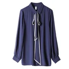Top Brand Long Sleeve Shirt Office Dress Blouse For Women