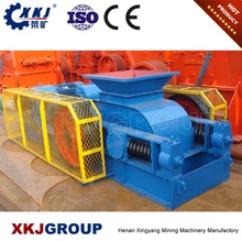 Factory stone crushing equipment 2PG mobile clay brick roller crusher at low price