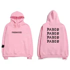 Sweatshirt Pullover Fashion Streetwear Solid Color Hip Hop Man Pullover Sweatshirt Custom Printed Hoodie