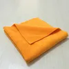 16x16 320gsm Orange Edgeless Streak Free Microfiber Cloth
