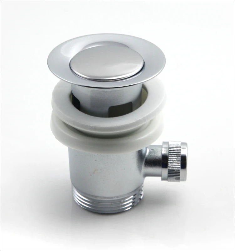 Chrome Bathroom Basin Sink Rod Operated Push Pull Lever Pop Up Waste Plug Buy Pop Up Waste
