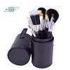 Wholesale professional customized hard rolling beauty cosmetic makeup brush case