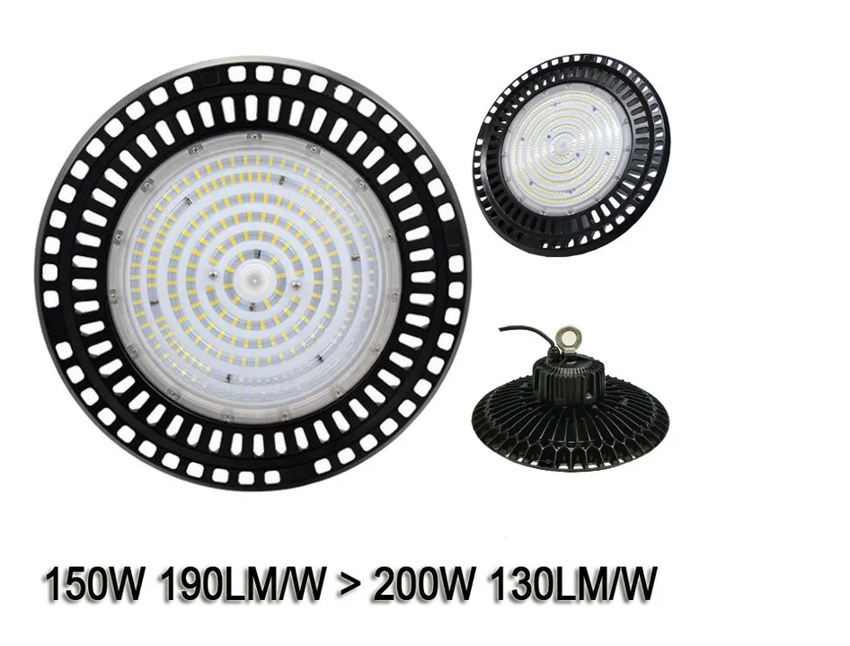 high lumen Lora Sensor system Lorawan 180W LED high bay light with Photocell 0-10V Dimmer - ANKUX.COM