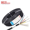 2464 AWG 26 3 Core 2.5mm Automotive Shielded Flexible Wire Cable