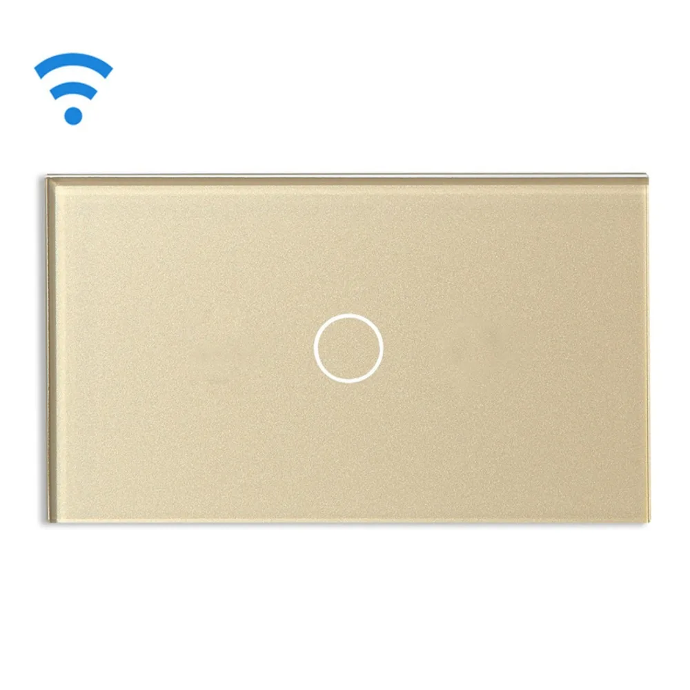 BSEED US EU UK AU 1 to 3 Gang Screen Touched Switch with Glass Panel RF Zigbee Touch Switches Remote Touch Control Switch - Famidy.com