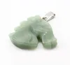 High quality factory price new jade horse shape pendant jewelry