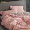 Made in China 100% polyester plain color microfiber disposable bed cover sheet set/cover bed