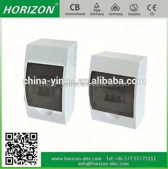 Fully stocked ABS plastic waterproof enclosure flush mounted junction box