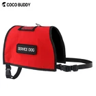 Hot Selling Lightweight Service Dog harness Vest Red Harness with Removable Customized Patches