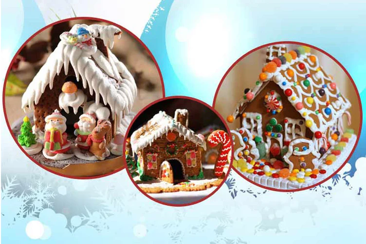 mold chocolate ginger bakery silicone mold christmas gingerbread