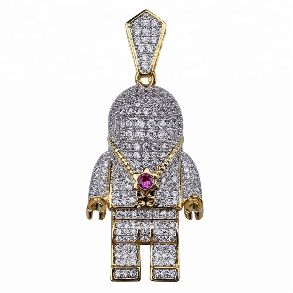 Hot Personality Astronaut Spaceman Pendant Micro Inlay Zircon Men's Trendy Necklace
Hot Personality Astronaut Spaceman Pendant Micro Inlay Zircon Men's Trendy Necklace