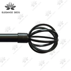 Elegance Decoration windows metal curtain D16/19 mm accessories poles rod wholesale