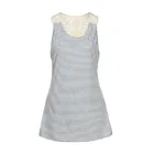 Women Summer Lace Vest Top Short Sleeve Blouse Casual Tank Top T-Shirt