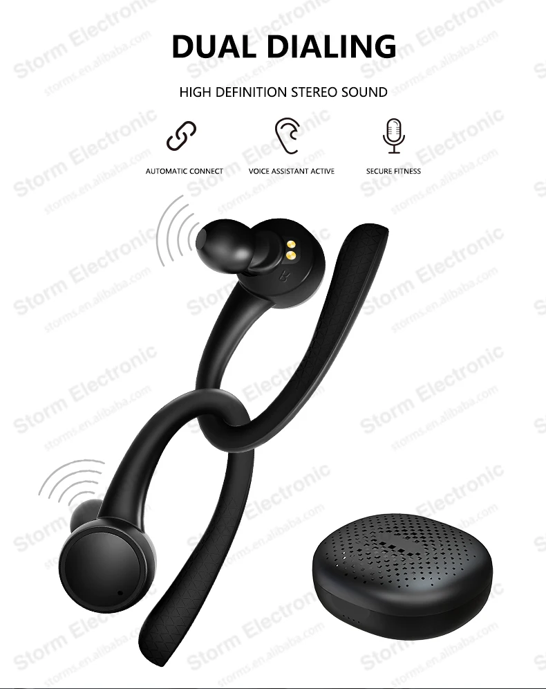 Trending 2019 wholesale T7Pro TWS earbuds true wireless bluetooth earphone for phone - ANKUX.COM